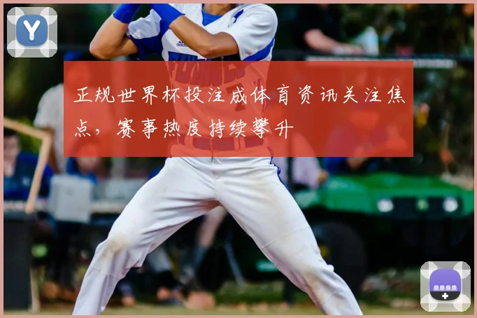 正规世界杯投注成体育资讯关注焦点,赛事热度持续攀升