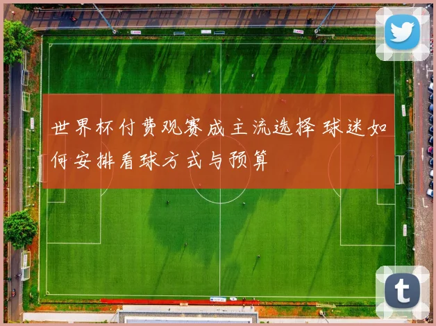 世界杯付费观赛成主流选择 球迷如何安排看球方式与预算